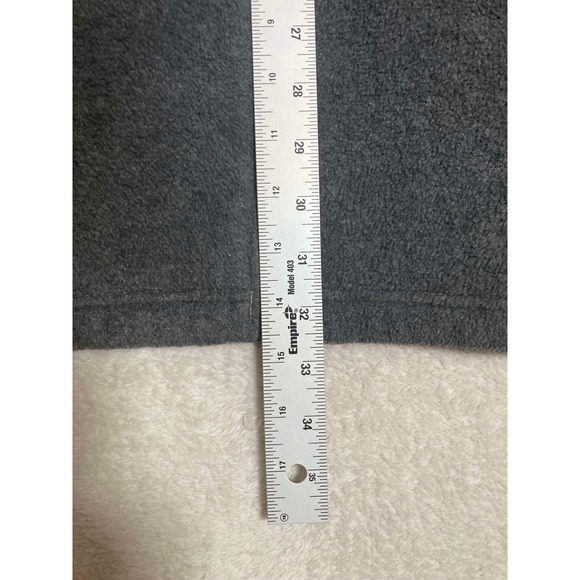 Columbia Steens Mountain Fleece Vest Mens XXL Charcoal Gray Full Zip Soft Jacket - Picture 8 of 9